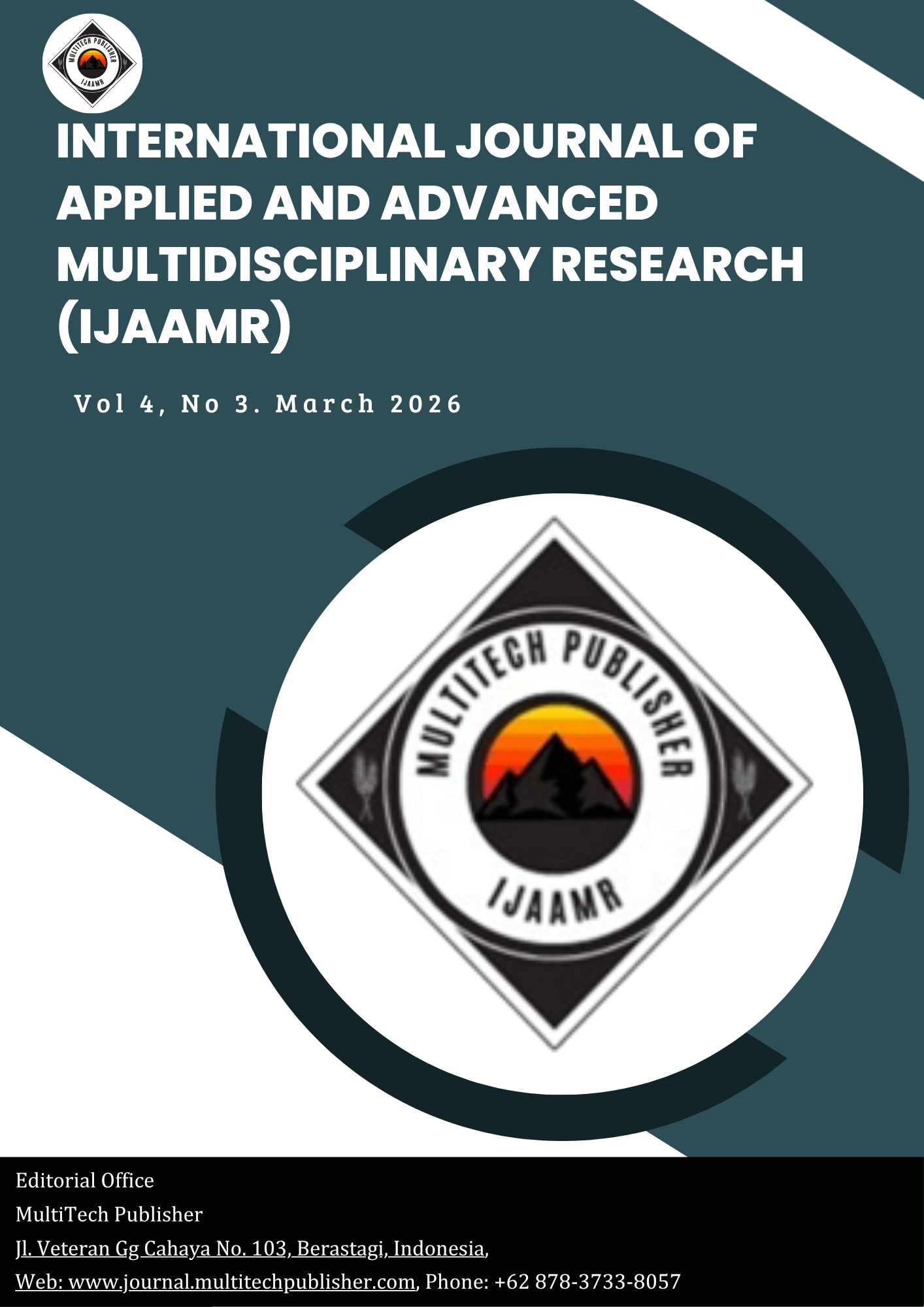 					View Vol. 4 No. 3 (2026): March 2026
				